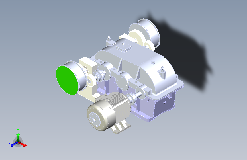 塔式起重机行走部减速装置设计  有源文件