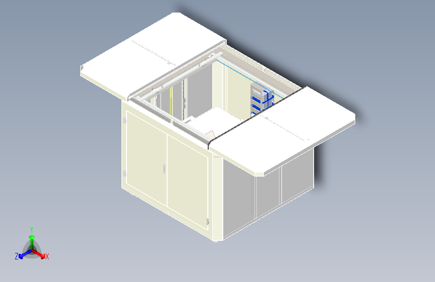 无人机机库机巢_0610  有源文件