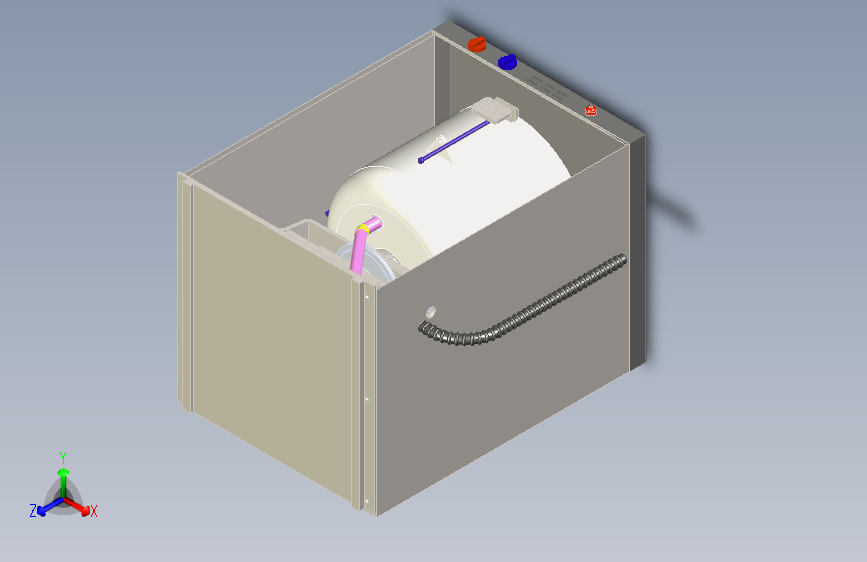 洗衣机装配体  有源文件