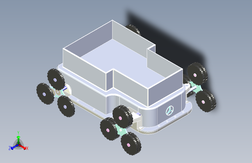 一种爬梯机械人的设计SW  有源文件