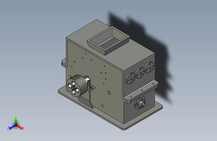 锤式破碎机  有源文件