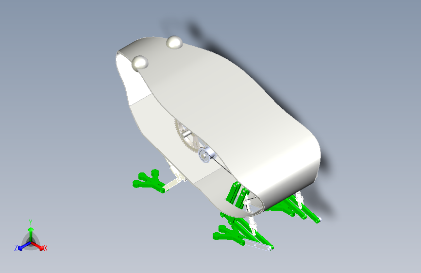 大赛仿生青蛙  有源文件