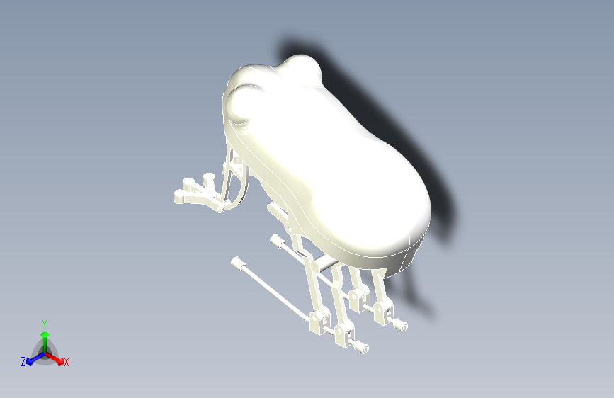 仿生青蛙22  有源文件