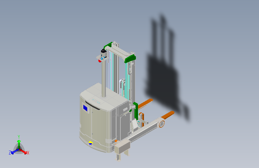 前移式FRC-AGV叉车 终版 X2559  有源文件