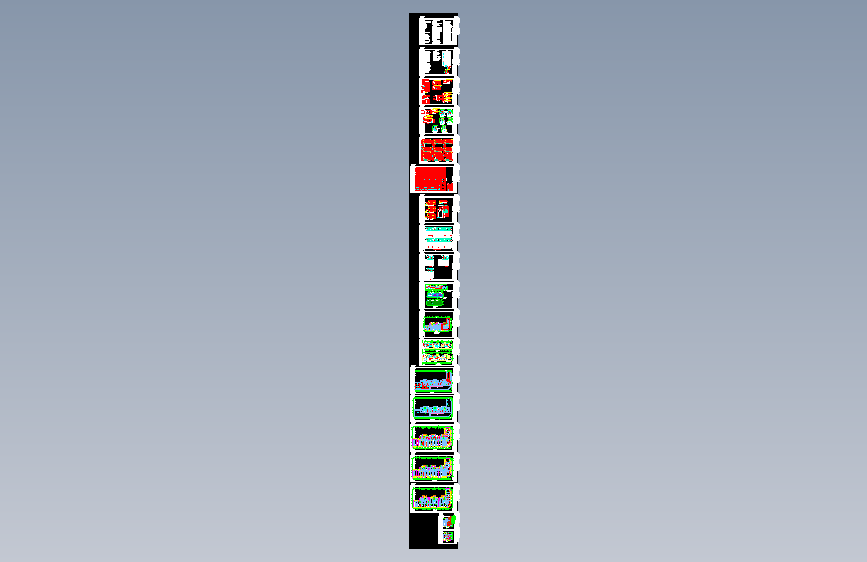32层剪力墙结构住宅楼电气施工图纸gc5