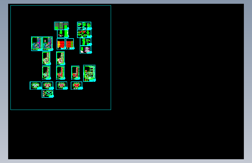 十八层剪力墙结构小区住宅楼电气施工图纸