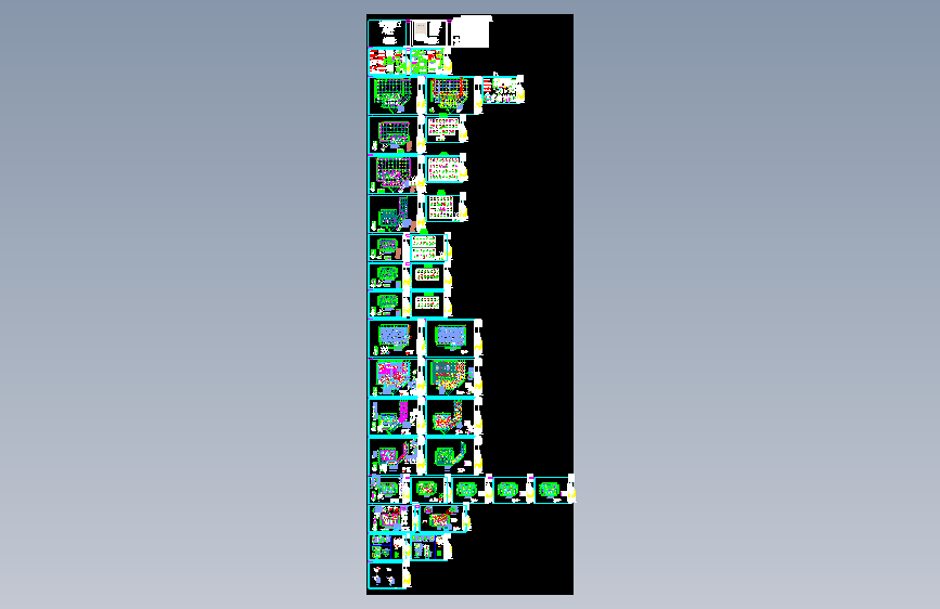 十八层框支剪力墙结构住宅施工图纸