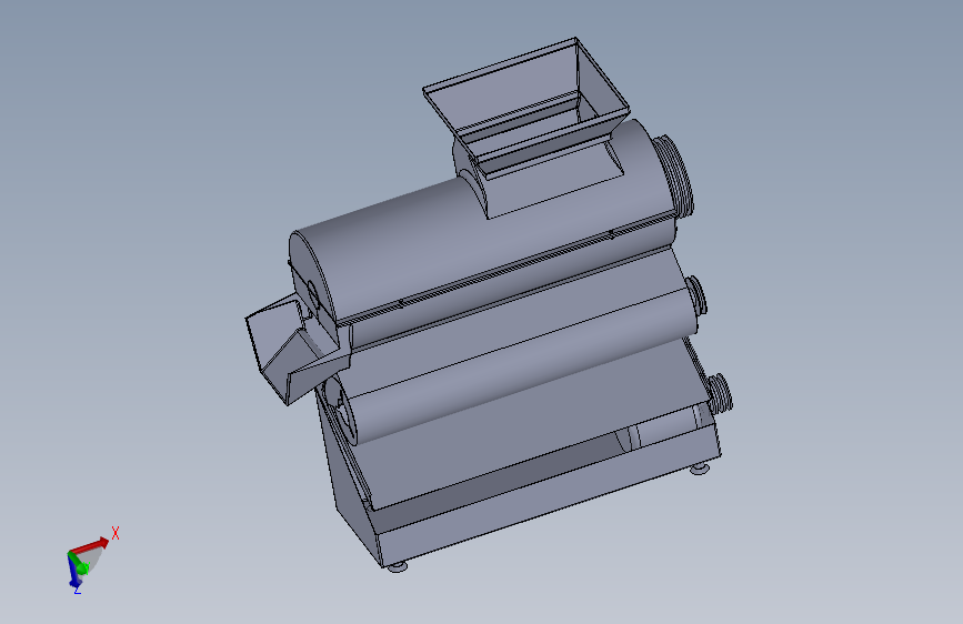 小型玉米脱粒机的设计【含三维SW模型+6张CAD图纸+说明】