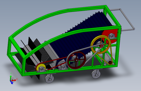 道路垃圾清扫机设计【三维模型+13张CAD图纸+说明素材】+SW