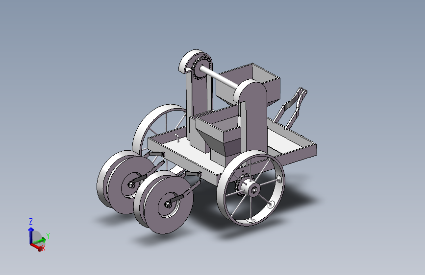 马铃薯播种机设计-土豆种植机设计（含三维SW+CAD图纸+说明）