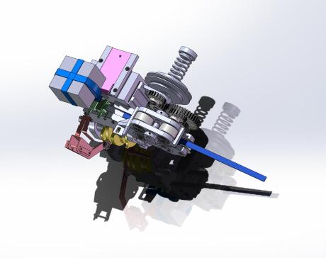 捆钞机钞票打包机三维sw建模含仿真运动+cad图纸+说明书