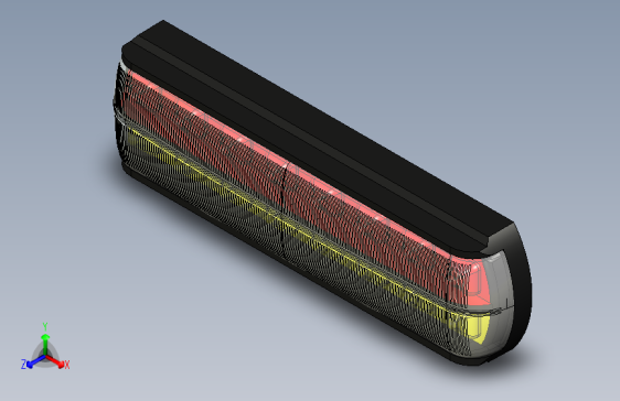 B2005113-LED超薄型后刹车尾灯和方向指示灯