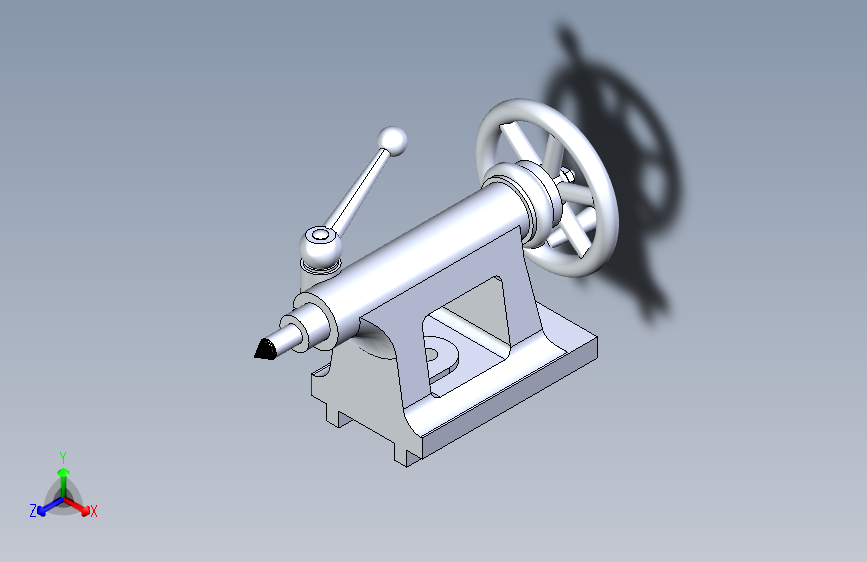 B2005158-车床尾座