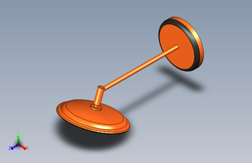 B2005193-桌面旋转化妆镜