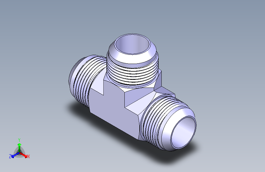 B3004336-T形铜管接头