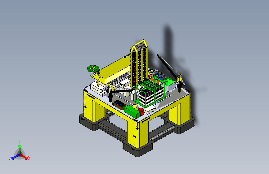 B3004393-海上钻井平台