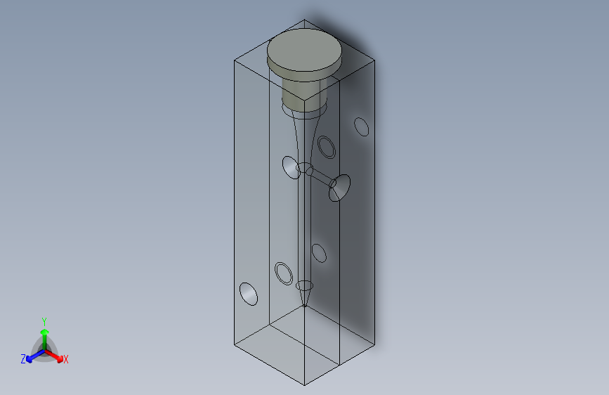 B3004476-高尔夫球座注塑模具