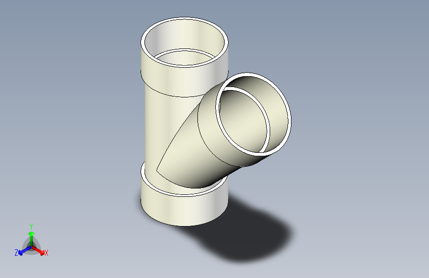 B3004485-45度卫生三通