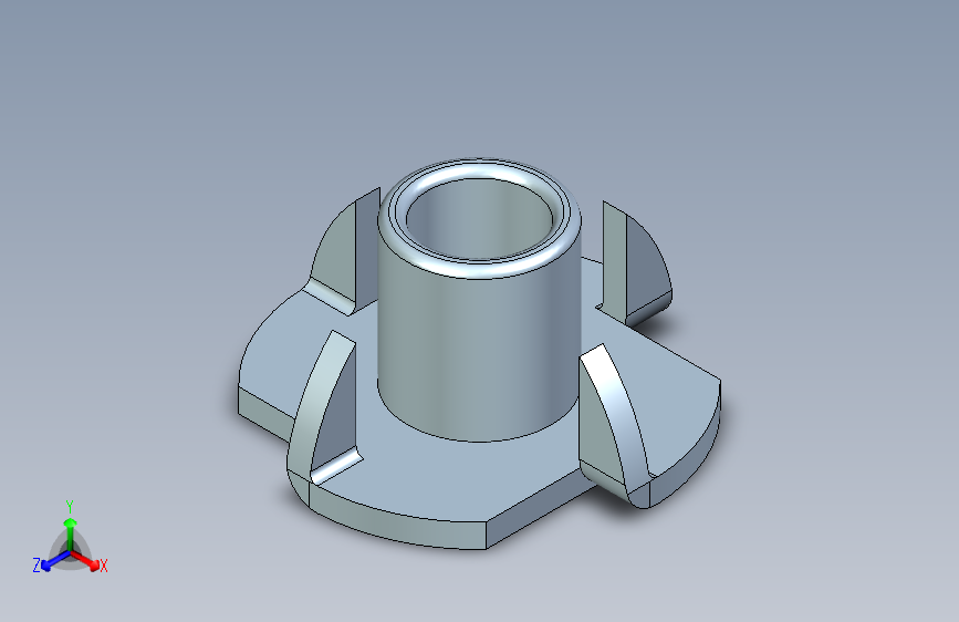 B3004563-沉头螺母 M8x11 _ 螺母 M8x11