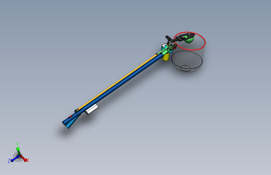 苹果采摘机械手设计【水果摘果机3D三维SW模型+7张CAD图纸+说明】