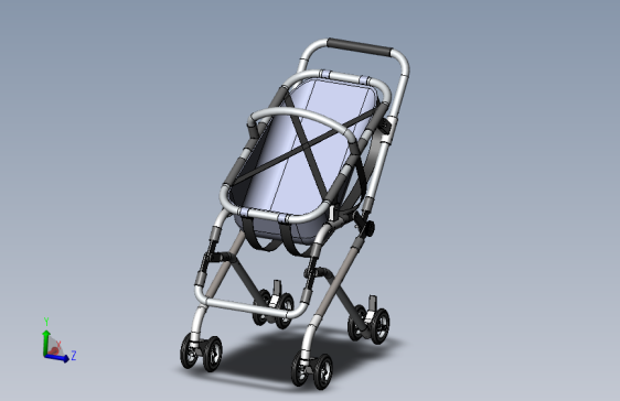 多功能婴儿护理车的设计1100