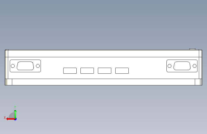A2005285-rAtTrax-7英寸LCD-BBBWC 背面视图