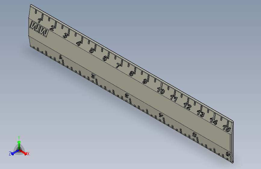 A2005323-6英寸公制英制尺
