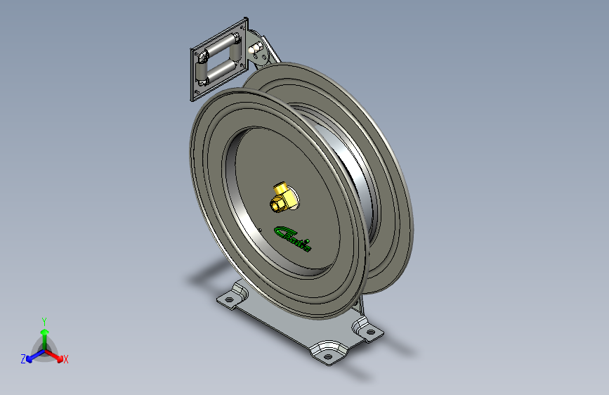 压缩空气、水卷管器