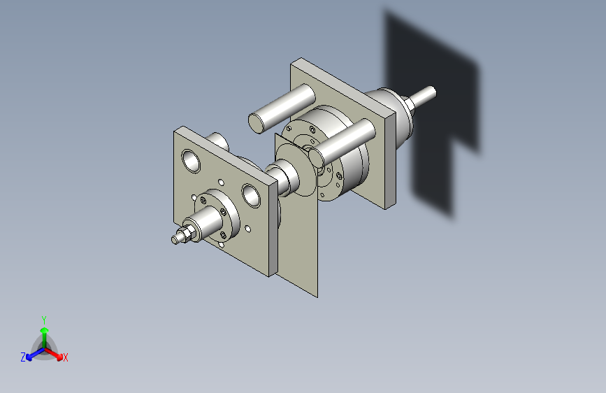 圆筒形件落料拉深复合模