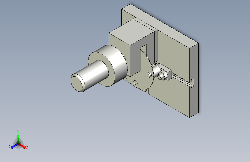 圆形坯料冲孔通用自由定位可调冲压模具