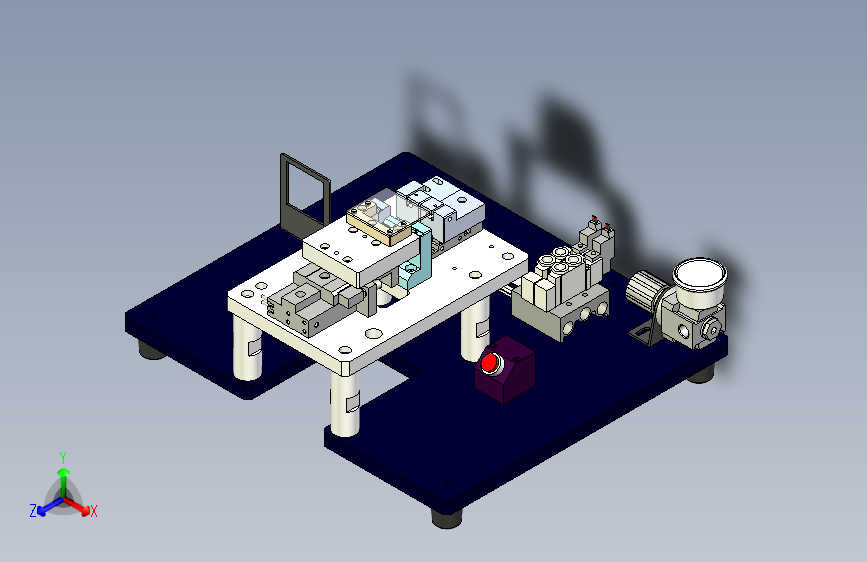 桌面式自动切割治具