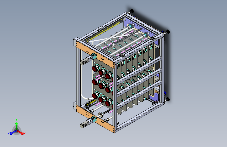 自动升降料仓模组