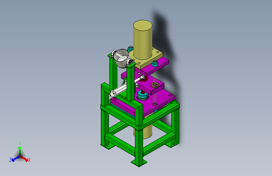 自动投料压力机