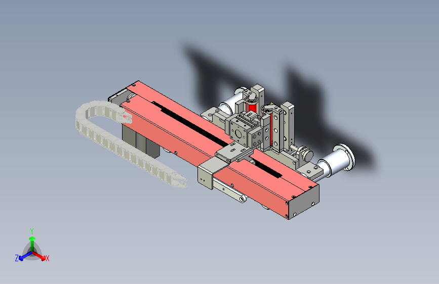 多面贴标刷标机构
