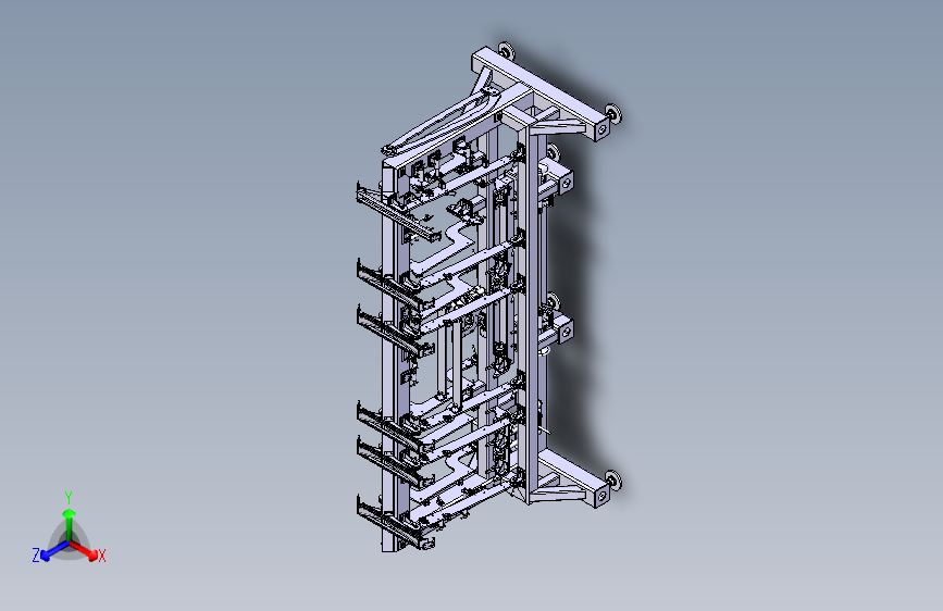 飞机机翼装配工装1310530--150