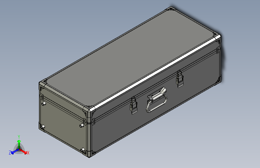 仪器铝合金箱子