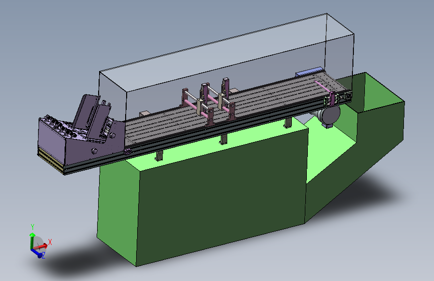 3.5 米超声波清洗输送线