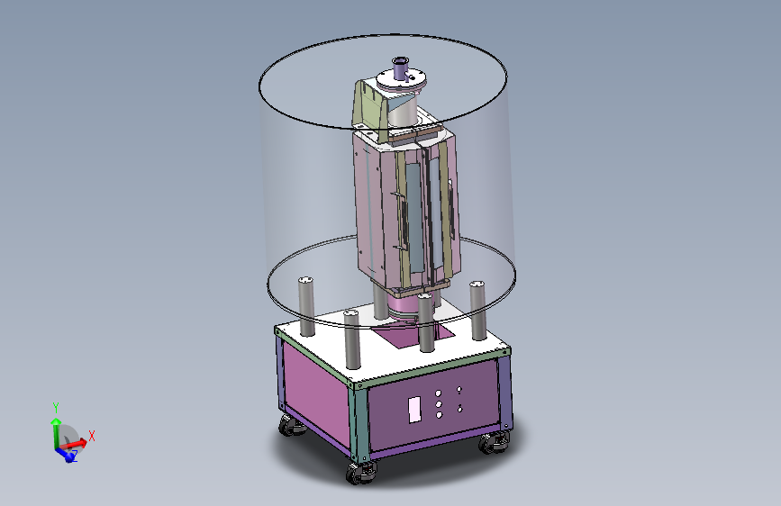 锂电池极片旋转涂布试验机
