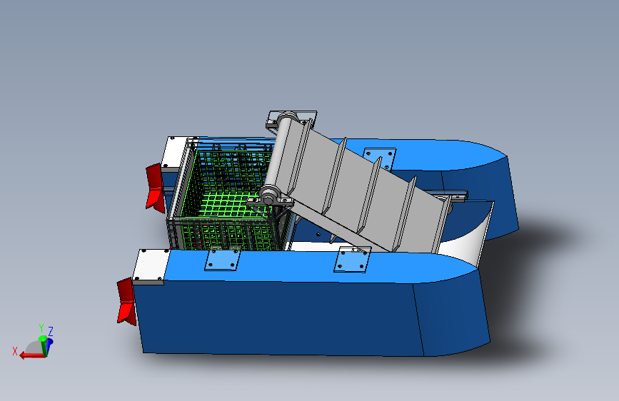 水面垃圾收集船