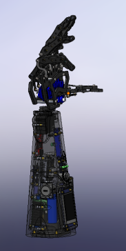 基于ESP32的上肢假肢手（6 自由度机械手臂）3D图纸 Solidworks设计 附STEP