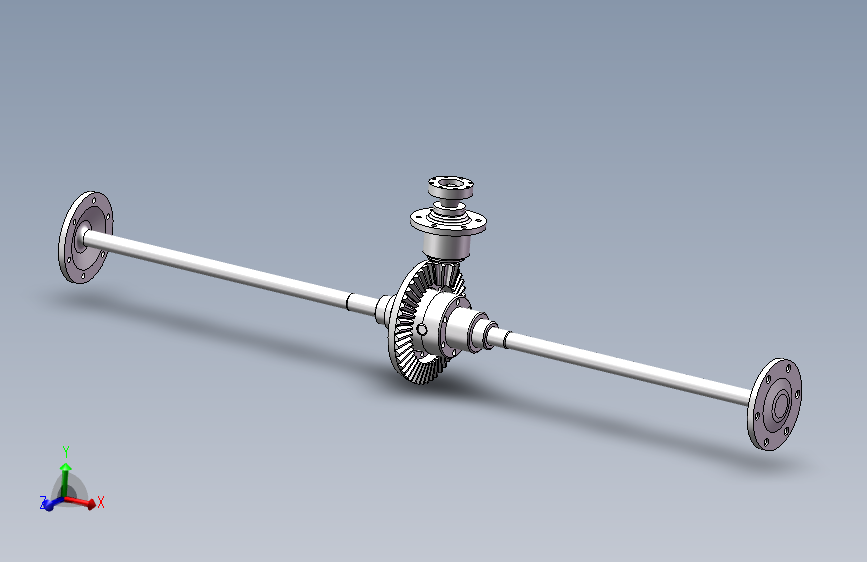 汽车后驱动桥设计