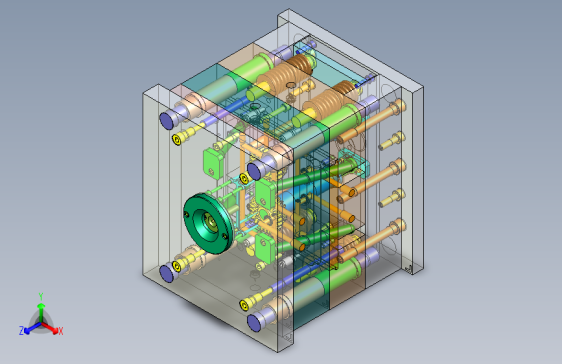 齿轮链轮套塑件的注塑模设计-464750-500