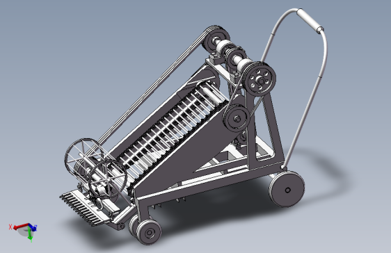 叶菜收获机设计