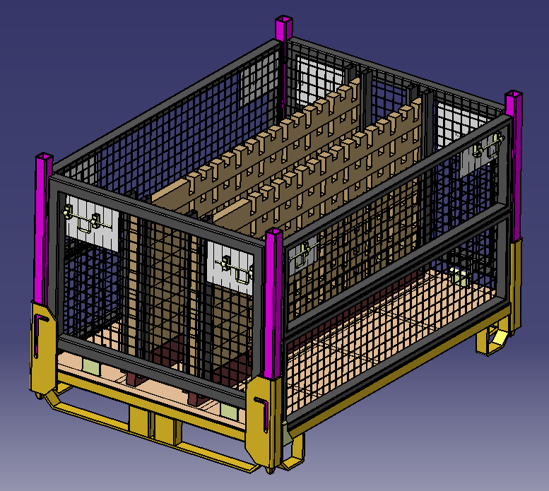 扭杆托盘 IGS格式
