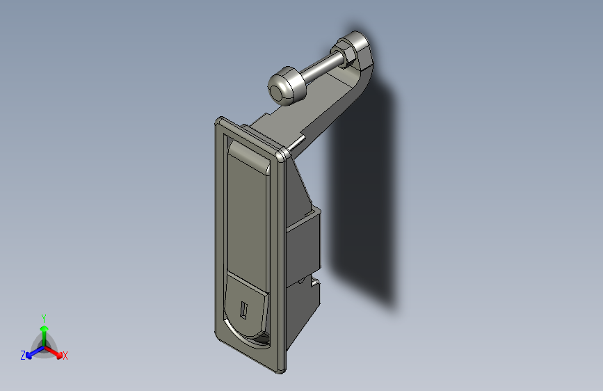 电气柜弹跳锁BYMS606-1-1  686280