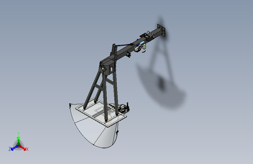 投篮训练机设计模型 1687186