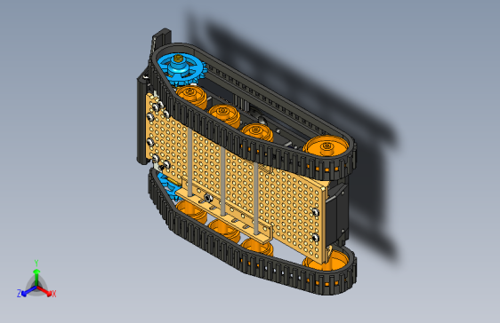 乐高履带式智能小车模型 1836939