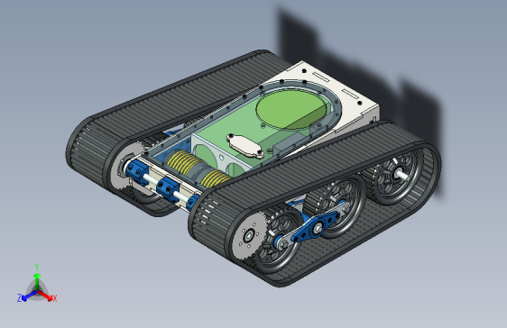履带式机器人底盘 1805007