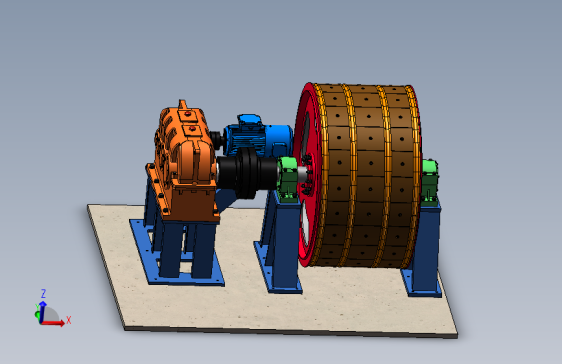 1.8m提升机演示模型装配图 1183285