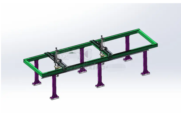 双工位桁架案例